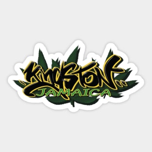 Kingston Street Beat Leaf Sticker